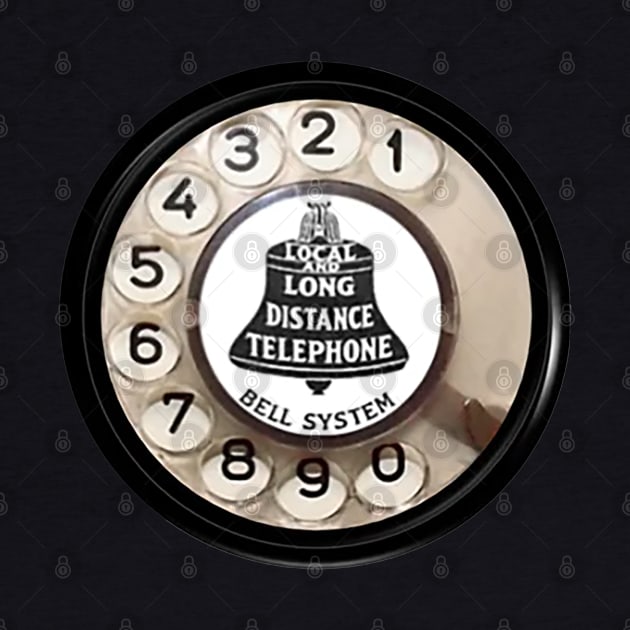 Bell System Vintage Rotary Dial by RetroZest